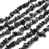 Perles chips en obsidienne neige 5-8mm, perles pierre, bijoux Pierre naturelle, obsidienne naturelle,160 perles, x1 fil 90 cm-G1266