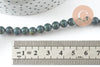 Perles jaspe kambaba vert,perle ronde, jaspe vert,pierre naturelle,perle jaspe,perle pierre,le fil de 65 perles,6mm, x1 G2503