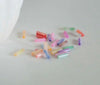 Perles rocaille Tube pastel 6x2mm, perles rocaille pastel, perles verre multicolores, long tube, x 10gr G1651