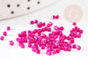 Perles tube rose foncé opaque façon Delica miyuki 1.5-2mm, Perle rocaille japonaise mat,perle perlage tissage x8gr G9165