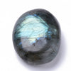 Pierre labradorite naturelle roulée, galet labradorite, pierre semi-precieuse,pierre grise naturelle, création bijoux, X1, G5233