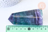 Pointe fluorite naturelle 8.6cm, pointe hexagonale fluorite, pierre semi-precieuse, séance lithothérapie, la pièce G6706