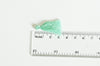 Pompon vert clair fil de coton 28mm,décoration pompon,accessoire coton, pompon boucles, x5 G1008