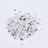 Sable chips pierre quartz blanc naturel 0.5-11.5mm, x20gr (G3500)