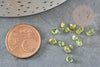 Sable chips pierre quartz olive vert 2-6mm, x20gr (G3501)