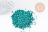 Sable chips verre bleu 1.5~2mm, x10gr (G5043)