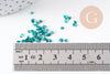 Sable chips verre bleu 1.5~2mm, x10gr (G5043)