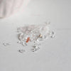 Sable quartz cristal naturel 2~8mm, chips création bijoux et jesmonite nailart, Sachet 20 grammes G0226