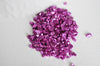 Sable verre rose fuchsia métallisé 1-1.5mm, x10gr (G1460)