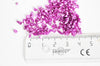 Sable verre rose fuchsia métallisé 1-1.5mm, x10gr (G1460)