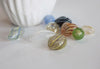 perles verre soufflé Murano, fournitures créatives, perles verre,5mm à 20mm,fait main, création bijoux,verre multicolore,x 10-G1155