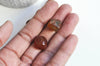 Sable agate rouge naturelle brute roulée,pierre naturelle,lithotherapie,chips agate rouge,Sachet 20 grammes,10-16mm G5179